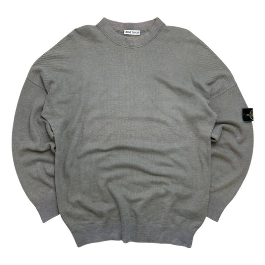 90’s Stone Island Ribbed Jumper (L)