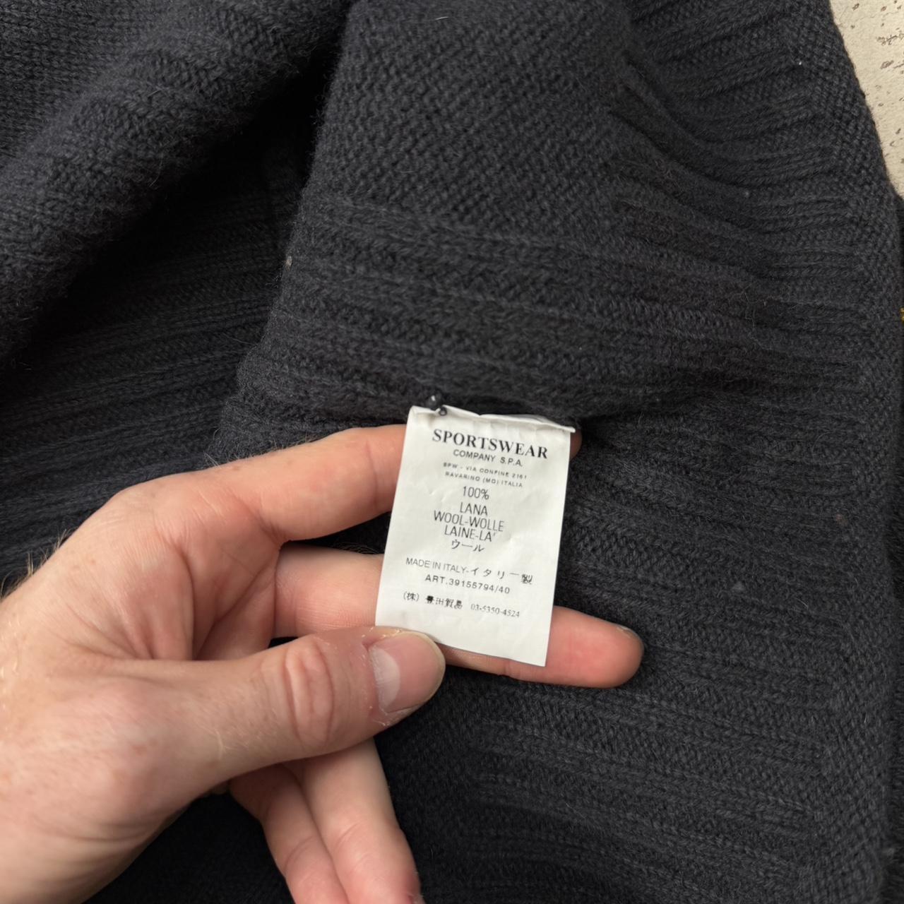 00’s Stone Island Knit Hoodie (L)