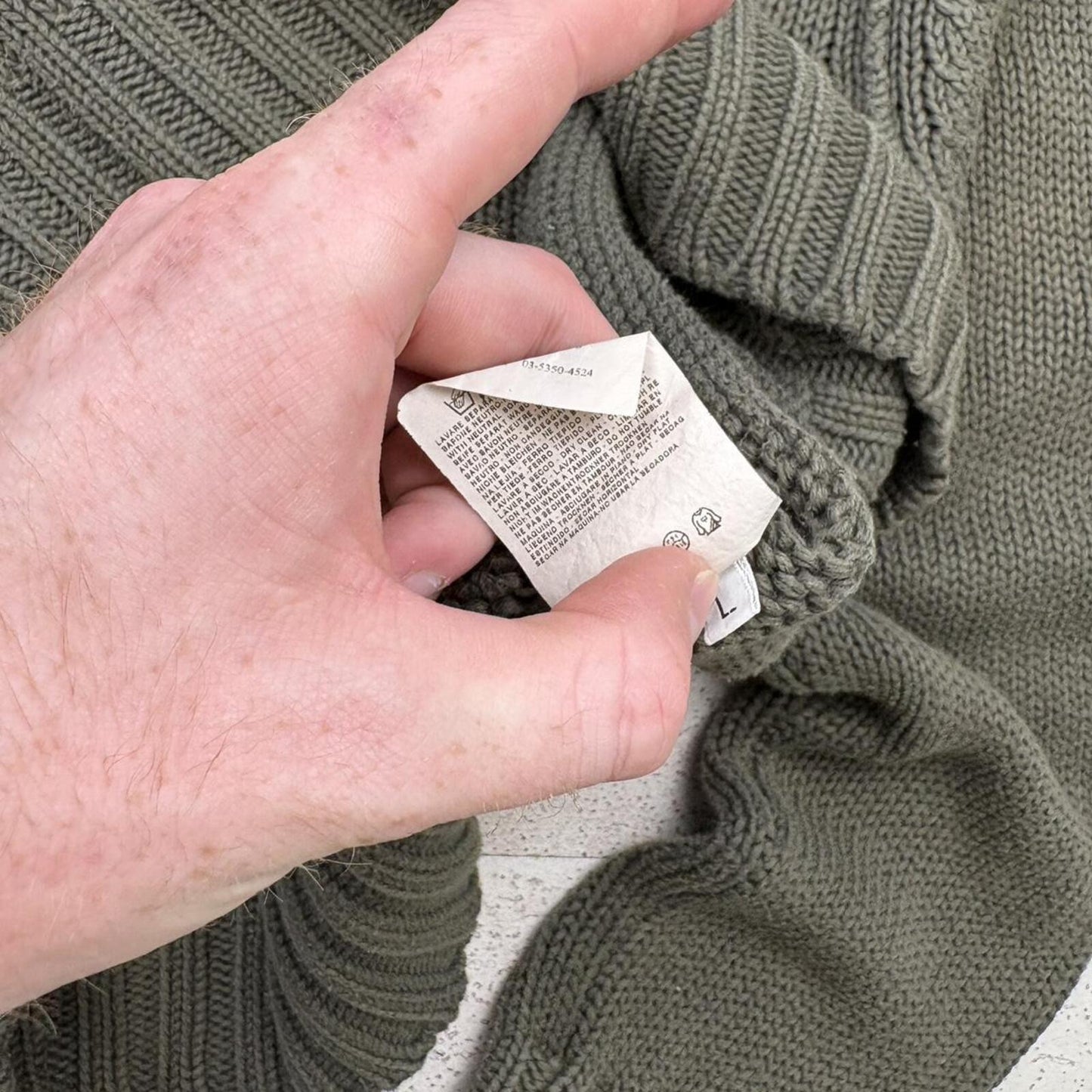 00’s Stone Island Knit Jumper (L)