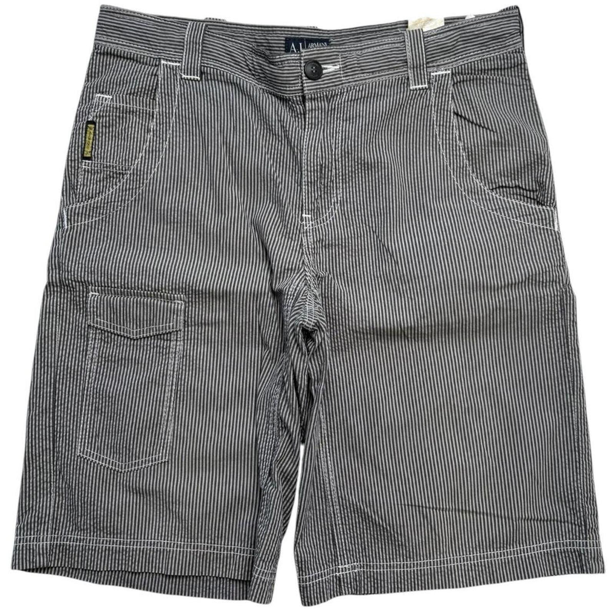 Armani Jeans Pinstripe Shorts (30”)