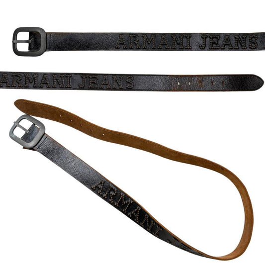 90’s Armani Jeans Belt