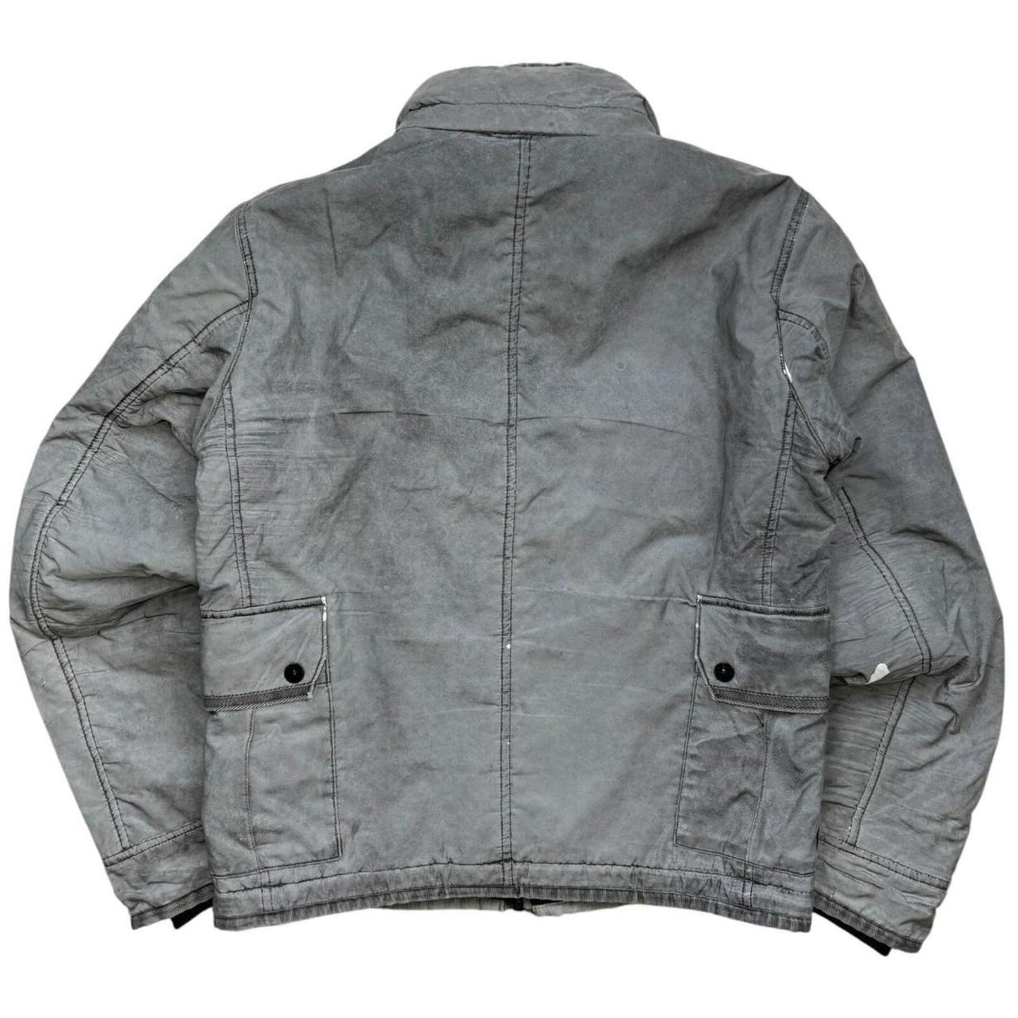 00’s Stone Island Liquid Reflective Jacket (S)