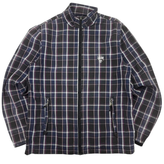 Vintage Stussy Plaid Jacket (M)