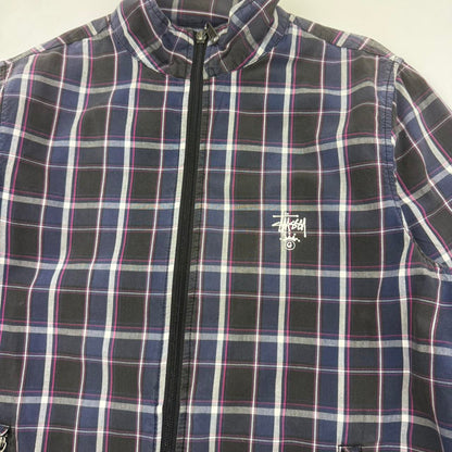 Vintage Stussy Plaid Jacket (M)