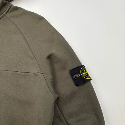 Stone Island Quarter Zip Hoodie (S)