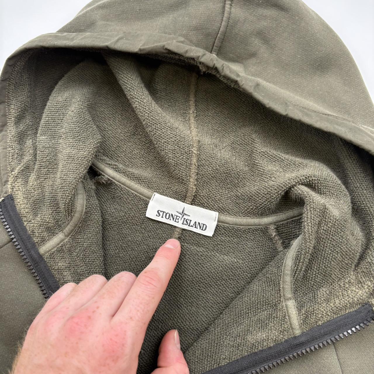Stone Island Quarter Zip Hoodie (S)